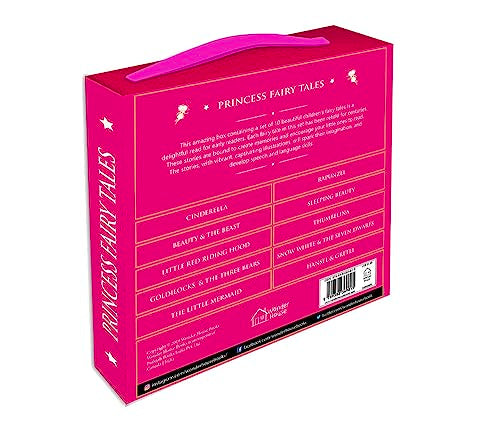 Princess Fairy Tales Boxset: A Set of 10 Classic Children Fairy Tales (Abridged and Retold)
