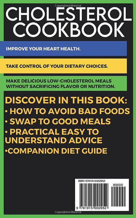 Low Cholesterol Cookbook for Beginners Companion Guide, Lower High Triglycerides, Bad LDL Cholesterol, And Boost Good HDL Cholesterol Naturally with Exercises, Vitamins, Supplements & Diet Plans