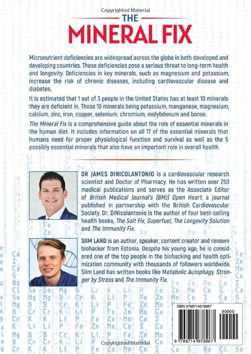 The Mineral Fix: How to Optimize Your Mineral Intake for Energy, Longevity, Immunity, Sleep and More