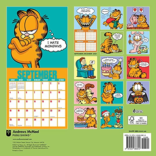 Garfield 2022 Wall Calendar