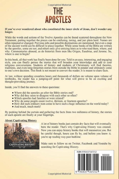 The Apostles: A Captivating Guide to the Twelve Disciples in Christianity, the Apostolic Age, and the Role of the Gospel of Jesus Christ in Christian History (Exploring Christianity)