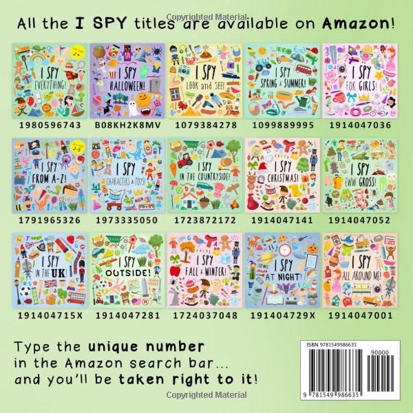 I Spy - Animals!: A Fun Guessing Game for 2-4 Year Olds (I Spy Book Collection for Kids)