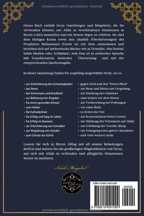 99 Duas für Erfolg, Gesundheit & spirituelles Wachstum: Islamische Bittgebete für den Alltag (German Edition)