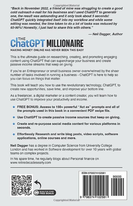 The ChatGPT Millionaire: Making Money Online has never been this EASY