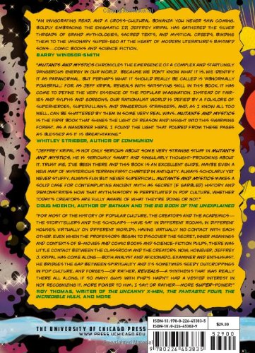 Mutants and Mystics: Science Fiction, Superhero Comics, and the Paranormal