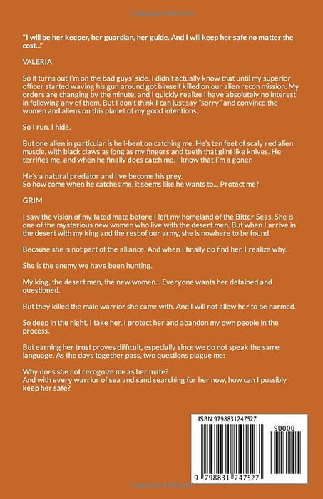 Alien Keeper: A SciFi Alien Romance (Fated Mates of the Sea Sand Warlords)