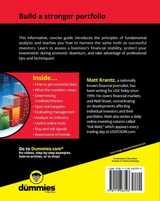 Fundamental Analysis For Dummies, 2nd Edition