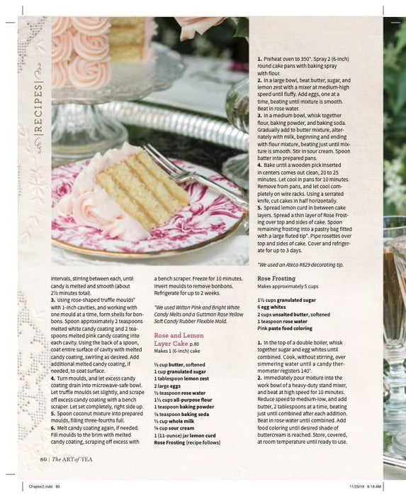 The Art of Tea: Recipes and Rituals (Victoria)