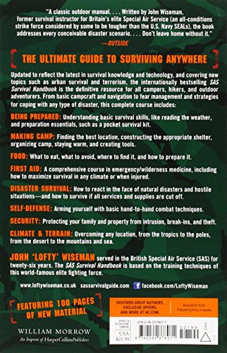 SAS Survival Handbook, Third Edition: The Ultimate Guide to Surviving Anywhere