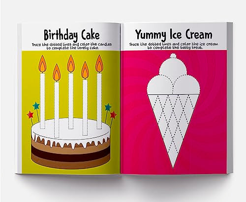 My First Book of Pencil Control : Practice Pattern Writing (Full Color Pages)