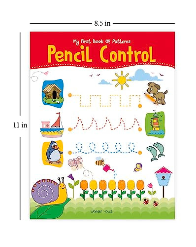 My First Book of Pencil Control : Practice Pattern Writing (Full Color Pages)