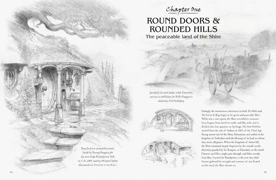 A Middle-Earth Traveler: Sketches from Bag End to Mordor