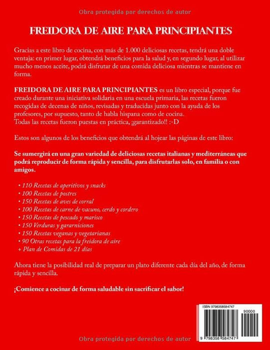 adicionales y Veganascon Consejos y Trucos para Freír, Asar y Hornear desde Aperitivos a ... Plan de Comidas de 21 días (Spanish EdNA) (Spanish Editio