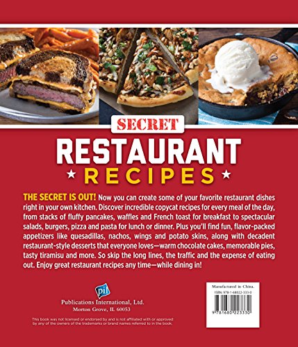 Secret Restaurant Recipes