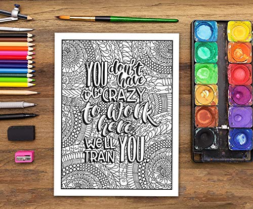 Nurse Life: A Snarky Adult Coloring Book