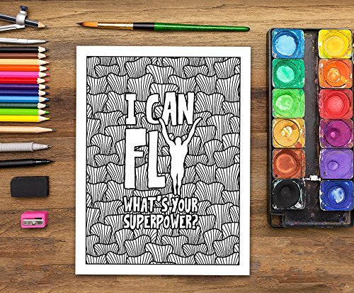 Swimmer Life: A Snarky Adult Coloring Book