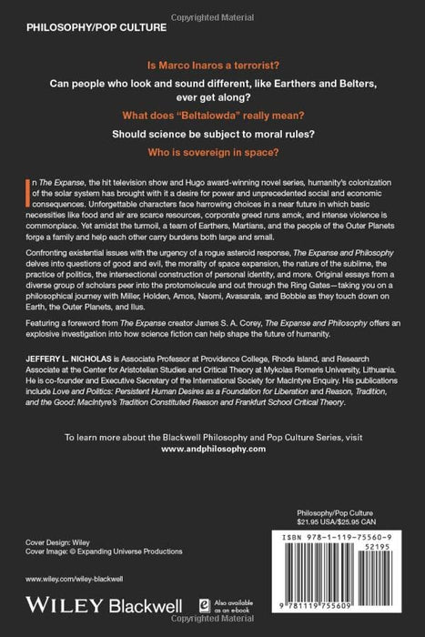 The Expanse and Philosophy: So Far Out Into the Darkness (The Blackwell Philosophy and Pop Culture Series)