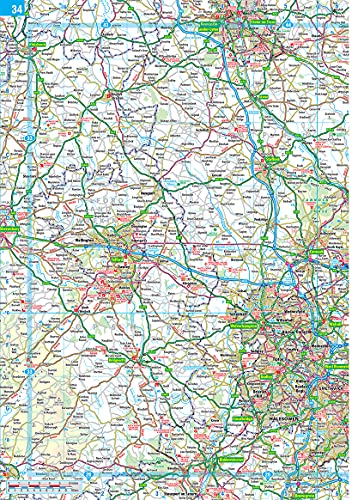 2022 Philip's Big Road Atlas Britain and Ireland: (A3 Paperback) (Philip's Road Atlases)