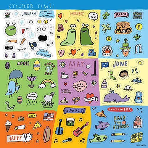 Kid's Awesome Activity Wall Calendar 2021