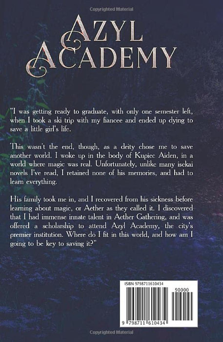 Azyl Academy: A Portal Cultivation Fantasy Saga (Elemental Gatherers)