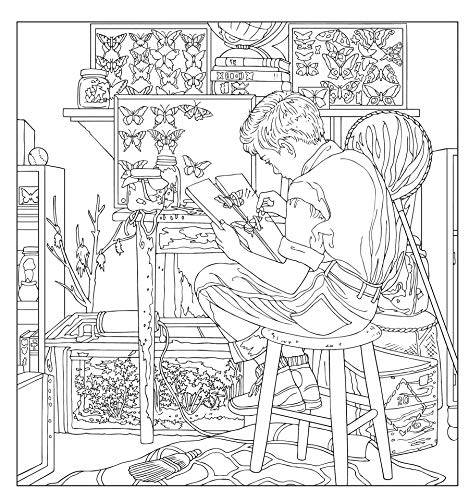 Creative Haven The Saturday Evening Post Americana Coloring Book (Creative Haven Coloring Books)