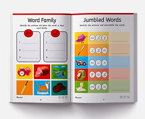 Cursive Handwriting: Word Family: Practice Workbook For Children