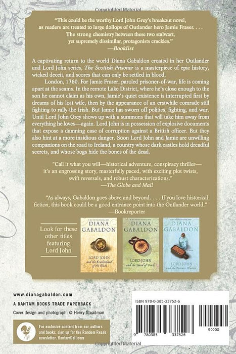 The Scottish Prisoner: A Novel (Lord John Grey)