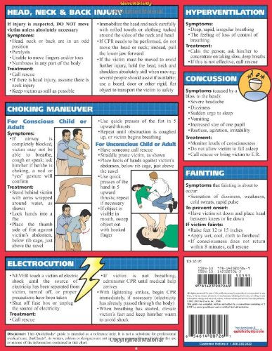 First Aid (Quick Study Health)