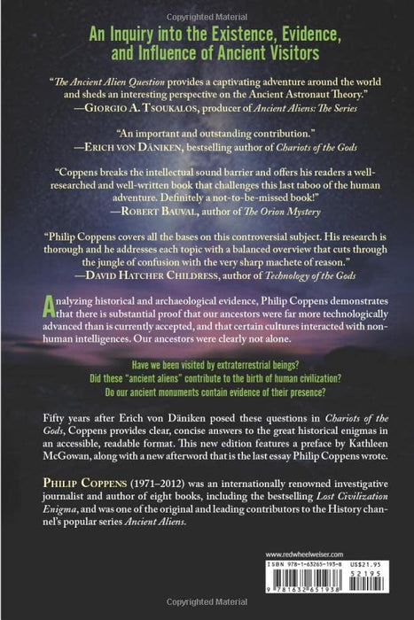 The Ancient Alien Question, 10th Anniversary Edition: An Inquiry Into the Existence, Evidence, and Influence of Ancient Visitors