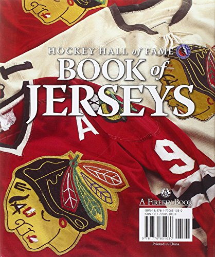 Hockey Hall of Fame Book of Jerseys