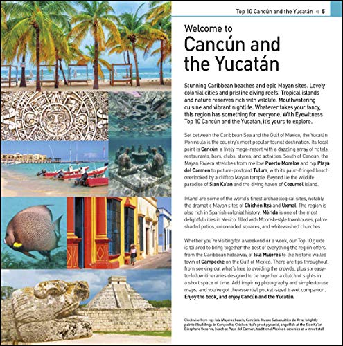 DK Eyewitness Top 10 Cancun and the Yucatan (Pocket Travel Guide)