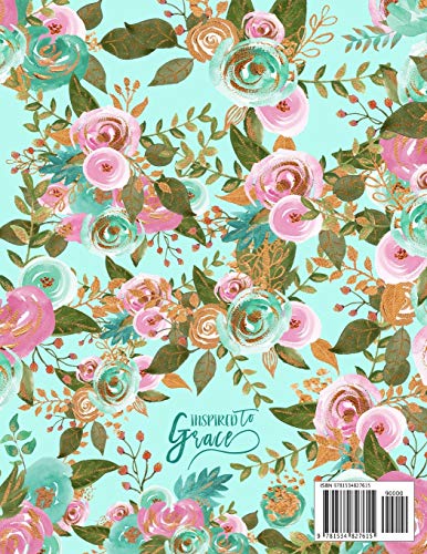 Color The Psalms: Inspired To Grace: Christian Coloring Books