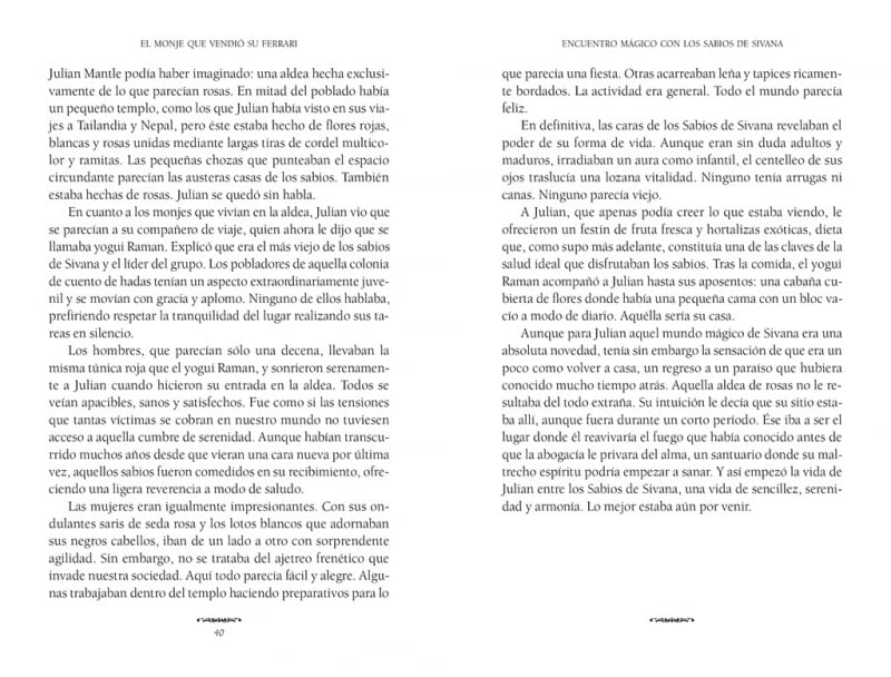 El monje que vendió su Ferrari: Una fábula espiritual