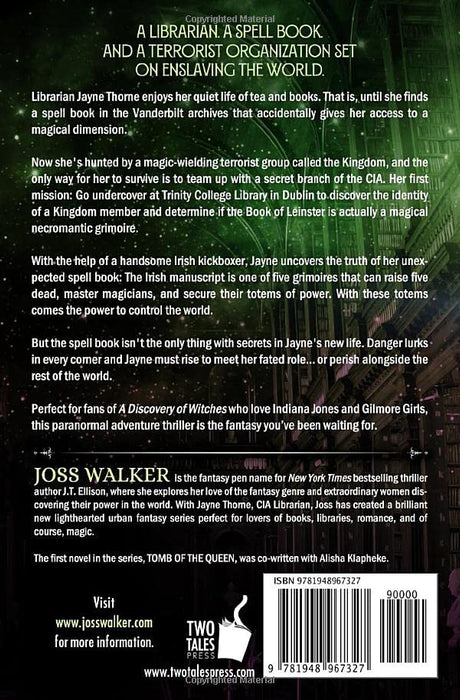 Tomb of the Queen (Jayne Thorne, CIA Librarian)