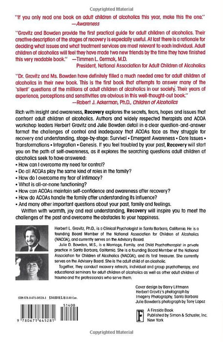 Recovery: A Guide for Adult Children of Alcoholics