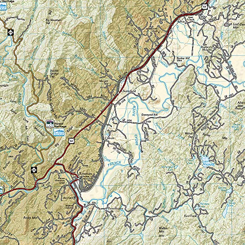Pisgah Ranger District Map [Pisgah National Forest] (National Geographic Trails Illustrated Map, 780)