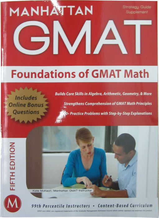 Foundations of GMAT Math, 5th Edition (Manhattan GMAT Preparation Guide: Foundations of Math)